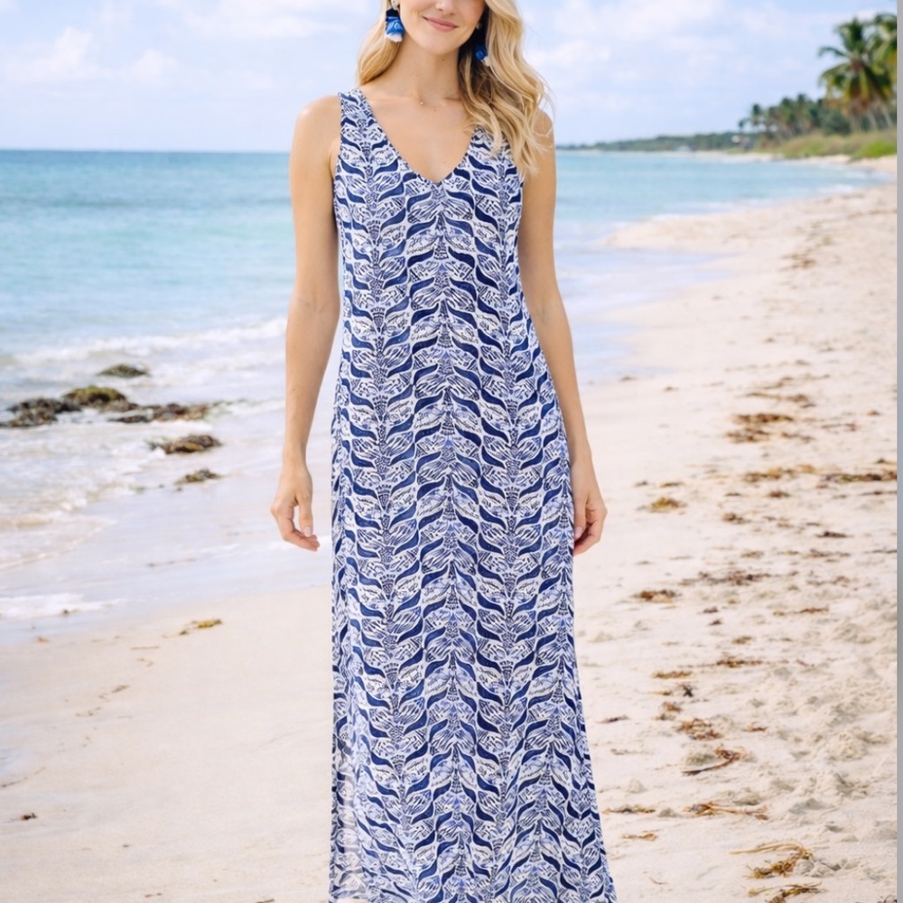 Lilly Pulitzer Kerri Maxi Dress - Picture 1 of 9